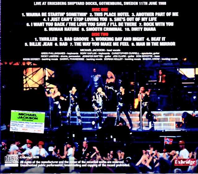 Michael Jackson Michael Jackson/Sweden 06.11.1988 Complete