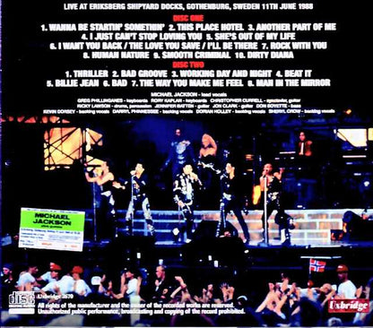 Michael Jackson Michael Jackson/Sweden 06.11.1988 Complete