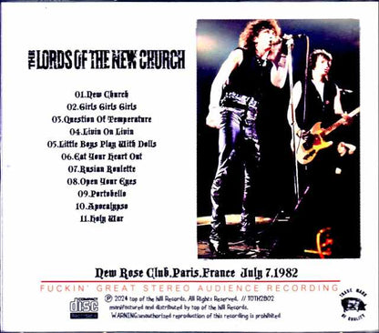 Lords of the New Church/France 7.7.1982 Complete