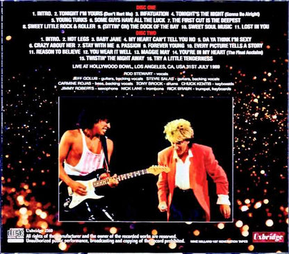 Rod Stewart Rod Stewart/CA,USA 1989 Complete Mile Millard 1st Generation Tapes