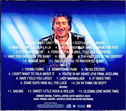 Rod Stewart Rod Stewart/Tokyo,Japan 2024 Complete IEM Matrix Edition & more