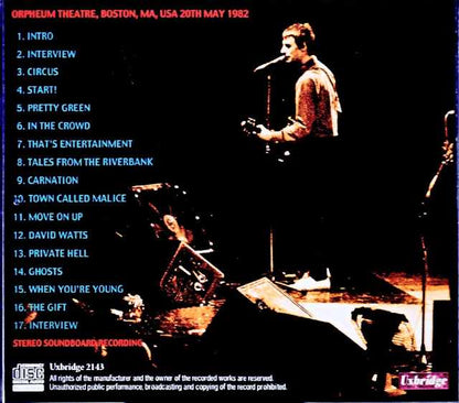 Jam,The Jam/MA,USA 1982 Soundboard Edition