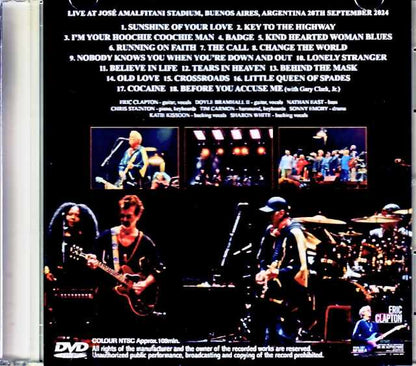 Eric Clapton/Argentina 2024 Jewel Version