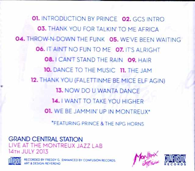 Graham Central Station Prince Larry Graham Prince/Switzerland 2013 Complete