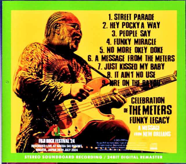 Celebration of the Meters Funky Legacy Meters/Niigata,Japan 2024 Complete Soundboard Edition