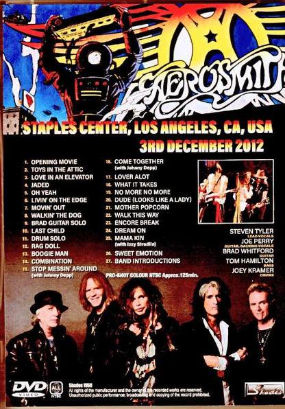 Aerosmith/CA,USA 2012 Complete
