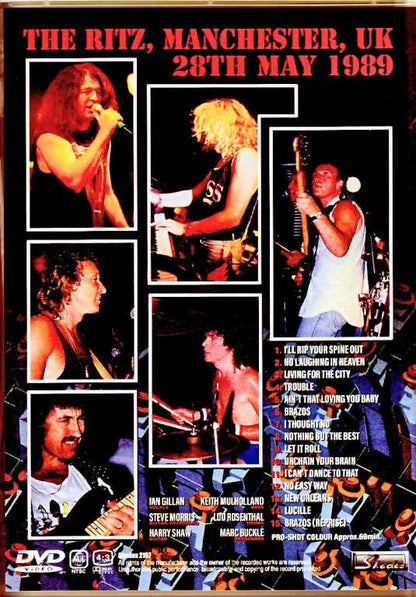Ian Gillan/England,UK 1989 UK VHS Remaster Edition