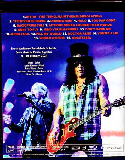 Slash/Argentina 2024 Complete Blu-Ray Version