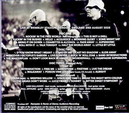 Oasis/London,UK 08.02.2025 Complete