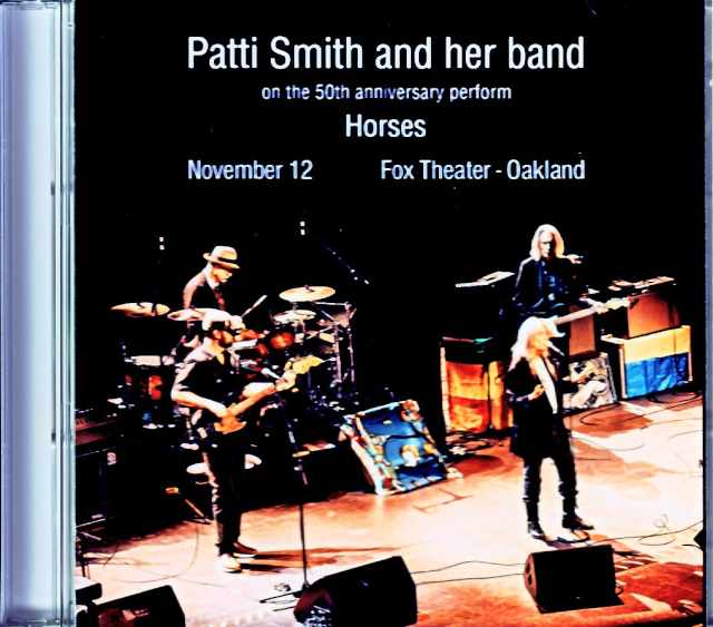 Patti Smith and Her Band Patti Smith/CA,USA 11.12.2025 Complete