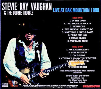 Stevie Ray Vaughan and the Double Trouble Stevie Ray Vaughan/AL,USA 06.19.1990