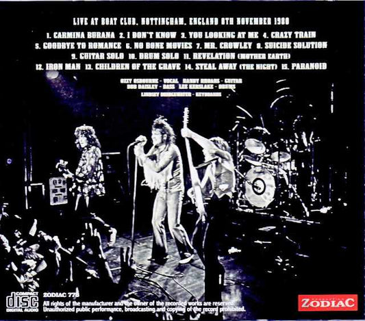 Ozzy Osbourne Randy Rhodes/England,UK 11.08.1980 Upgrade