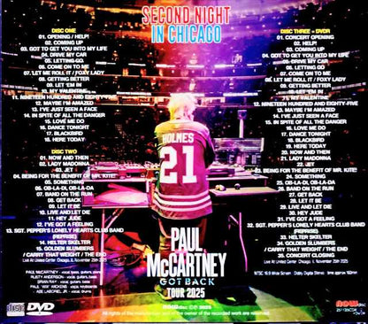 Paul McCartney / IL,USA 11.25.2025 S & V Complete