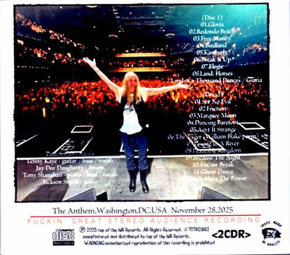 Patti Smith and Her Band Patti Smith/WA,USA 11.28.2025 Complete