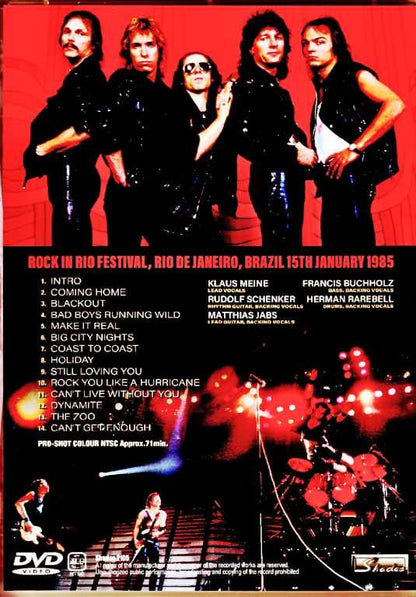 Scorpions/Brazil 1985 Complete Upgrade