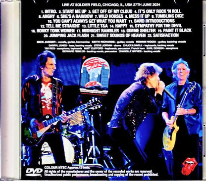 Rolling Stones/IL,USA 6.27.2024 Complete Multi-Cam Edition Jewel Version