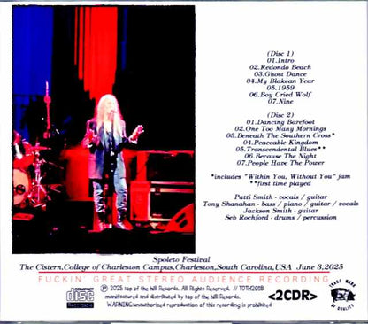 Patti Smith Quartet Patti Smith/SC,USA 06.03.2025