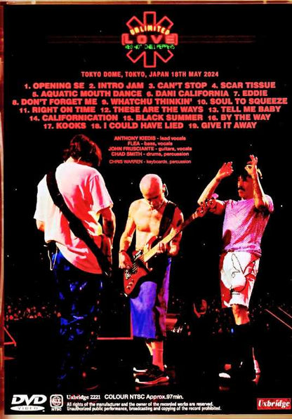 Red Hot Chili Peppers Red Hot Chili Peppers/Tokyo,Japan 5.18.2024 Complete