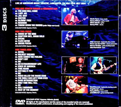 Asia Focus Martin Turner ex. Wishbone Ash Asia Focus Martin Turner/PA,USA 2024