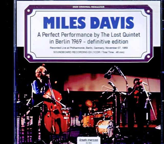 Miles Davis Wayne Shorter, Chick Corea, Dave Holland, Jack DeJohnette Miles Davis Wayne Shorter Chick Corea/Germany 1969 Upgrade
