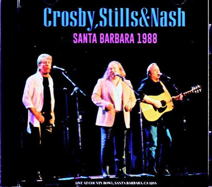 Crosby, Stills and Nash / CA, USA 09.06.1988 Complete Soundboard Edition