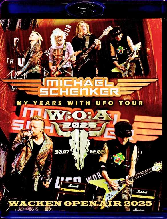 Michael Schenker Michael Schenker/Germany 07.31.2025 Multi-Cam Edition Complete Blu-Ray Version
