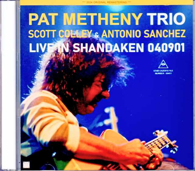 Pat Metheny Trio Scott Colley,Antonio Sanchez Pat Metheny/NY,USA 2004