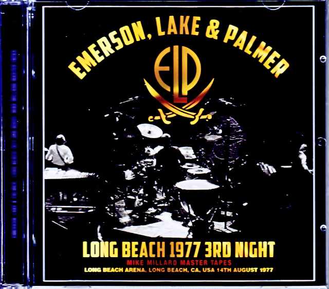 Emerson,Lake and Palmer Emerson,Lake and Palmer/CA,USA 8.14.1977 Complete Mike Millard Master Tapes