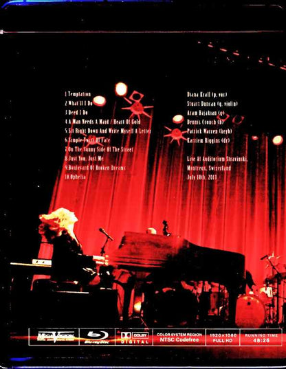Diana Krall/Switzerland 2013 Broadcast Edition Blu-Ray Version