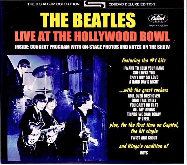 Beatles Live at the Hollywood Bowl 1964 Capitol U.S. Edition Unreleased Live Album U.S. Album Collection Deluxe Edition