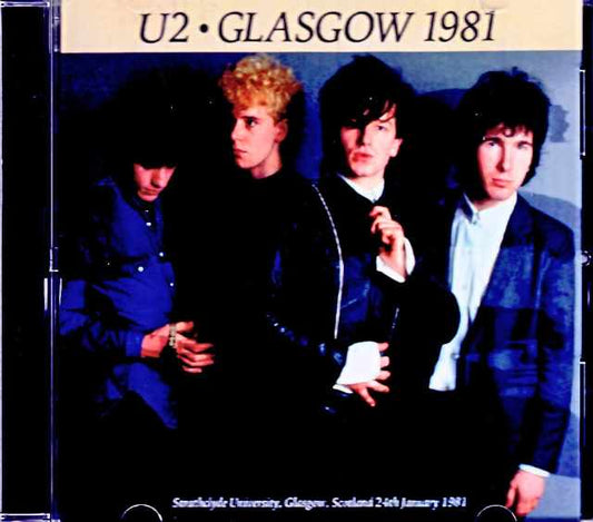 U2/Scotland,UK 01.24.1981