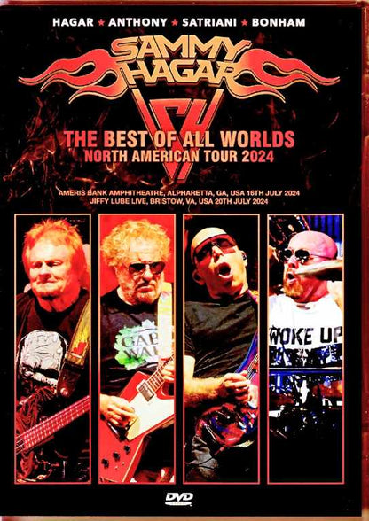 Sammy Hager Joe Satriani Sammy Hager Joe Satriani/GA,USA 2024 & more