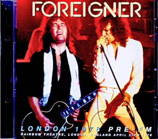 Foreigner / London, UK 04.27.1978 FM Broadcast Edition