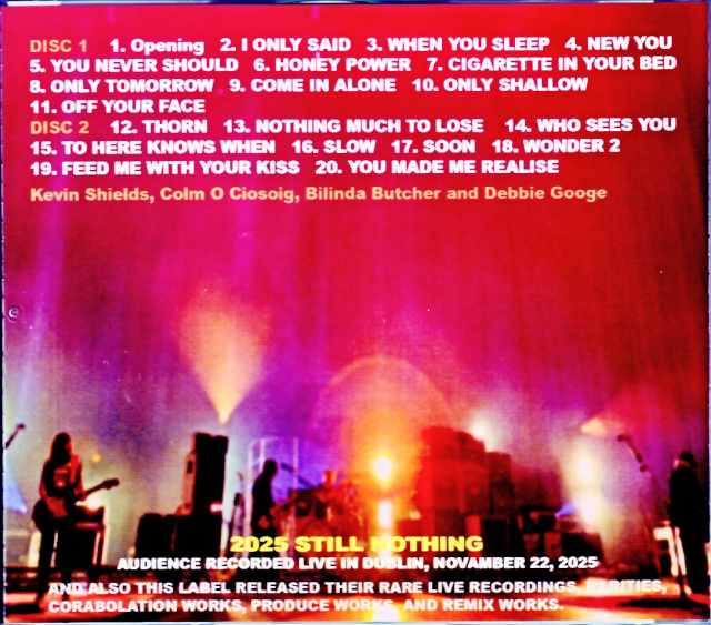 My Bloody Valentine/Ireland 11.22.2018