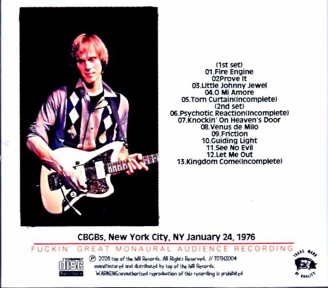 Television/NY,USA 01.24.1976