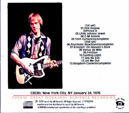 Television/NY,USA 01.24.1976