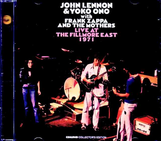 John Lennon, Yoko Ono, Frank Zappa and the Mothers / NY, USA 1971 Collector's Edition