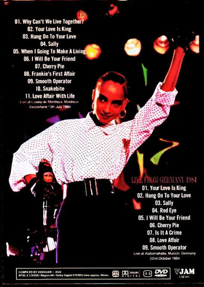 Sade Sade/Switzerland 1984 & more