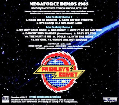 Ace Frehley/Studio Demos NY,USA 1985 Soundboard Edition