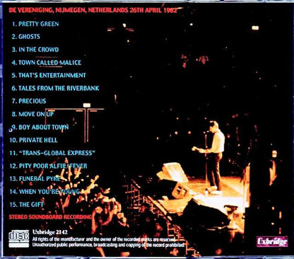 Jam,The Jam/Netherlands 1982 Soundboard Edition