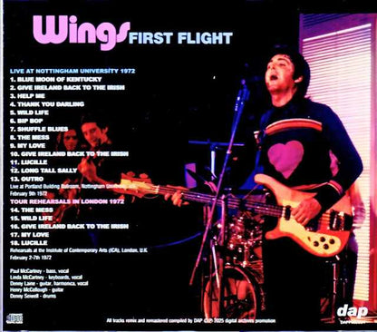 Paul McCartney Wings/England,UK 02.09.1972 & more