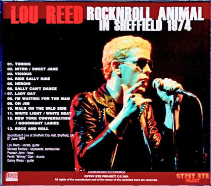 Lou Reed/England,UK 1974