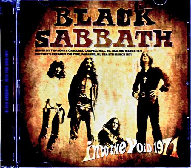 Black Sabbath/NC,USA 03.02.1971 & more