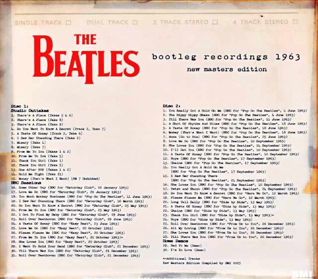 Beatles Bootleg Recordings 1963 Unreleased Collection Newly Revised Edition