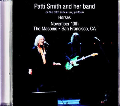 Patti Smith and Her Band Patti Smith/CA,USA 11.13.2025 Complete