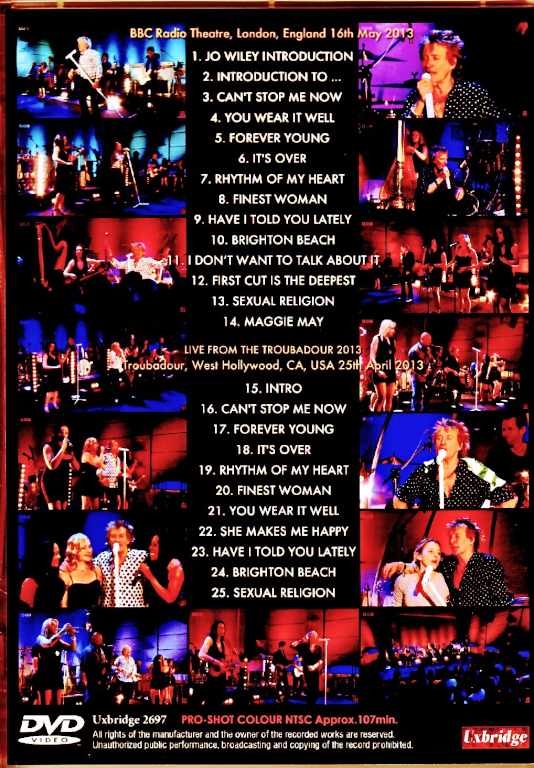 Rod Stewart Rod Stewart/England,UK 2013 Multi-Cam Edition & more