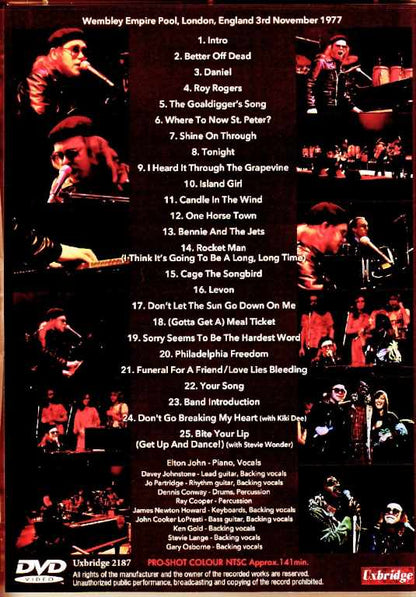 Elton John/London,UK 1977 Complete Upgrade