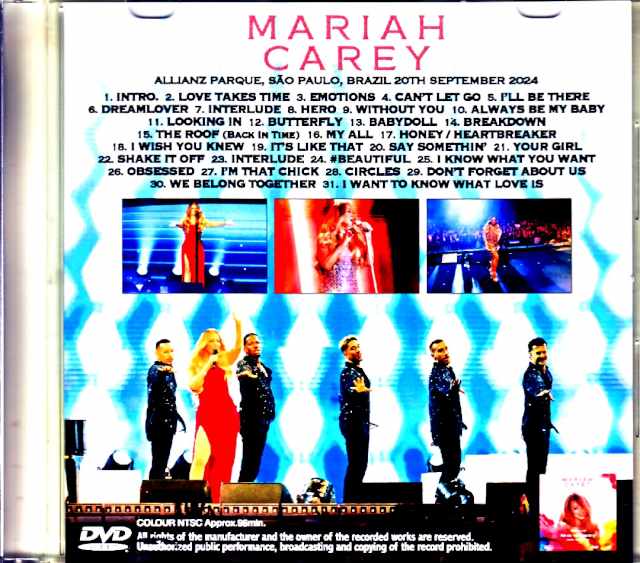 Mariah Carey/Brazil 2024 Complete Jewel Version