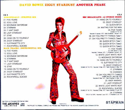 David Bowie/Ziggy Stardust Remaster AI Stereo Demix Special Edition