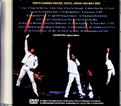 Boyz II Men Boyz II Men/Tokyo,Japan 2025 Complete Jewel Version